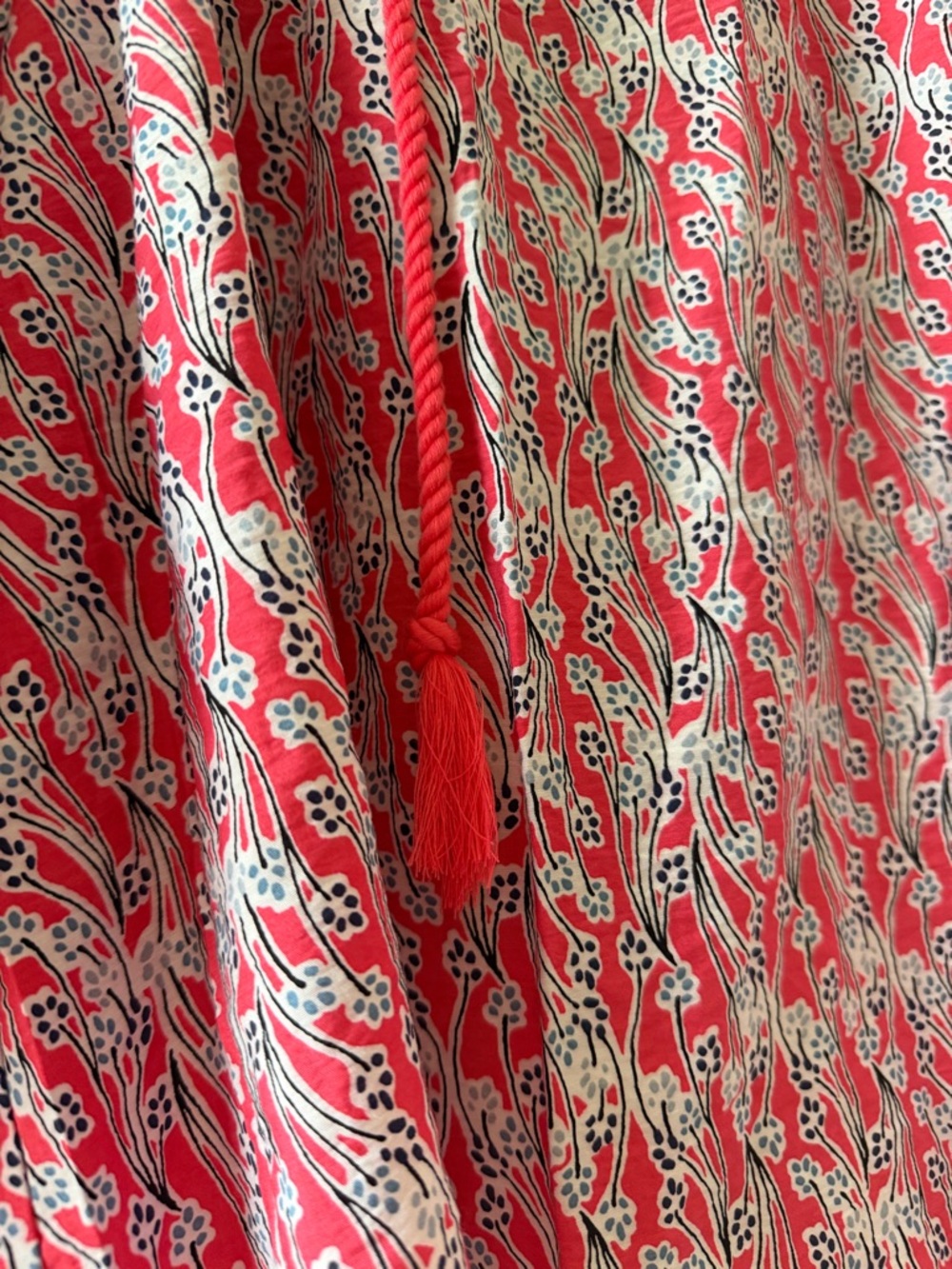 Lane Bryant floral tie neck blouse - Picture 3 of 6